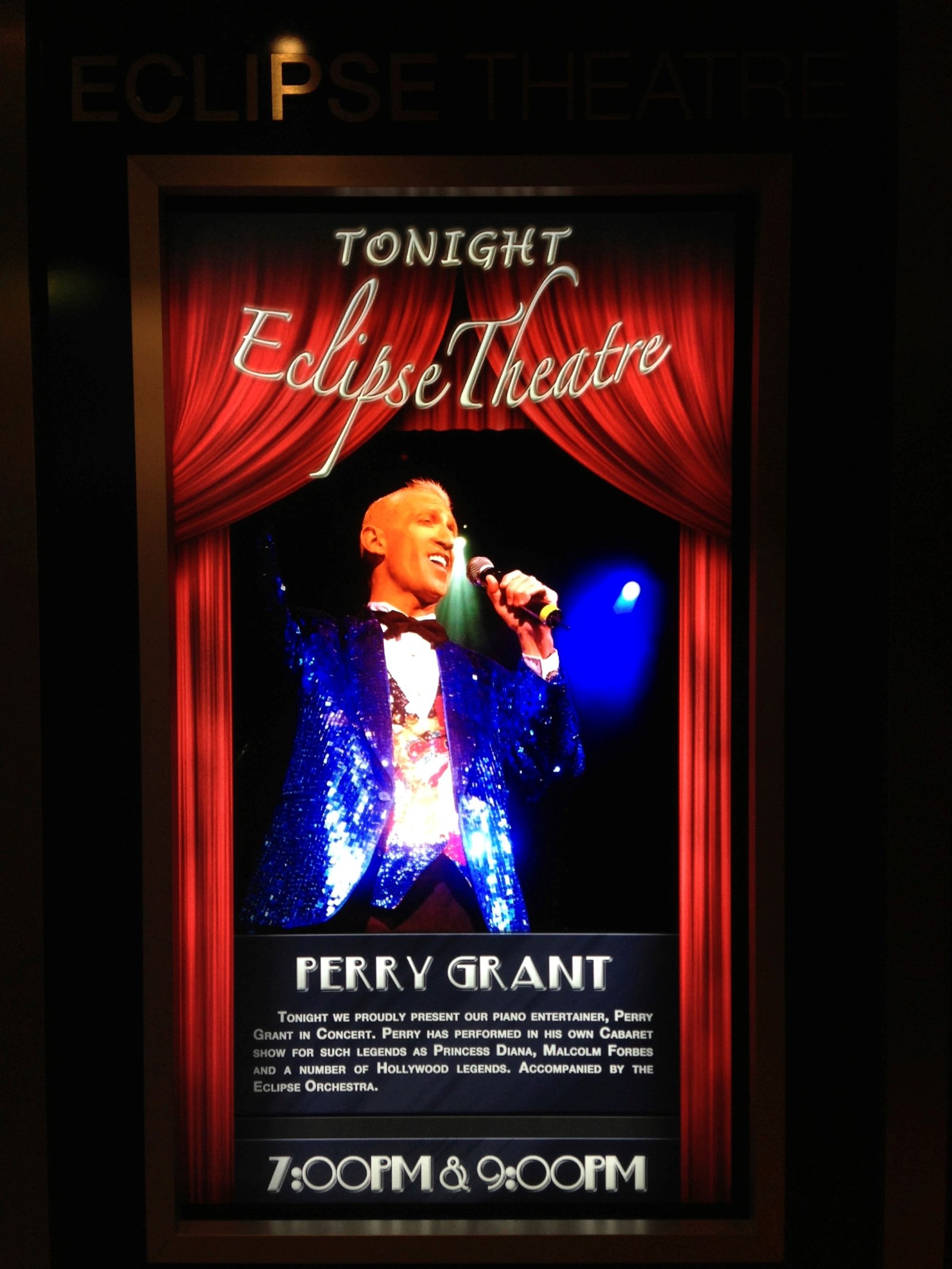 Perry Grant Cruise History